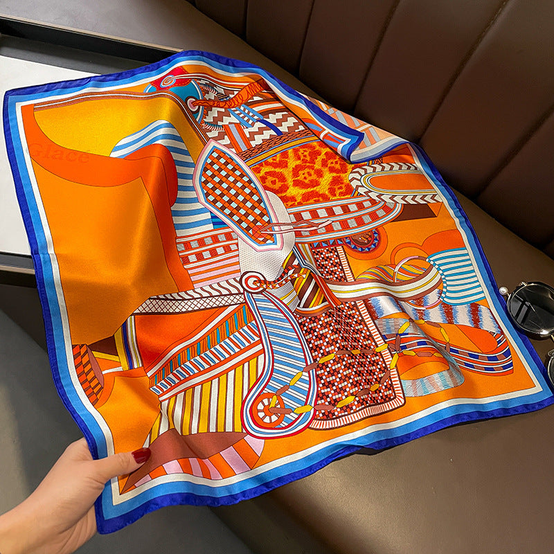 100% Premium Mulberry Silk Square Scarf 53cm | 12 Momme Luxury Silk Wrap