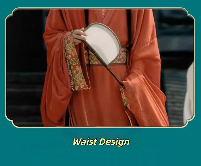 Gorgeous Women's Warring States Style Hanfu Robe