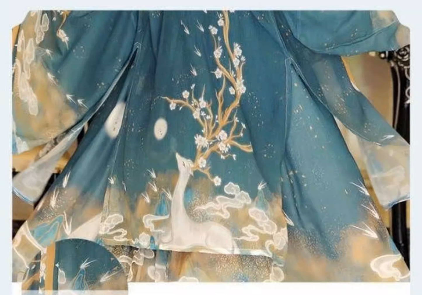 Jin Dynasty-Style Hanfu Autumn Collection: Traditional Cross-Collar High-Waisted Ruqun for Daily Wear