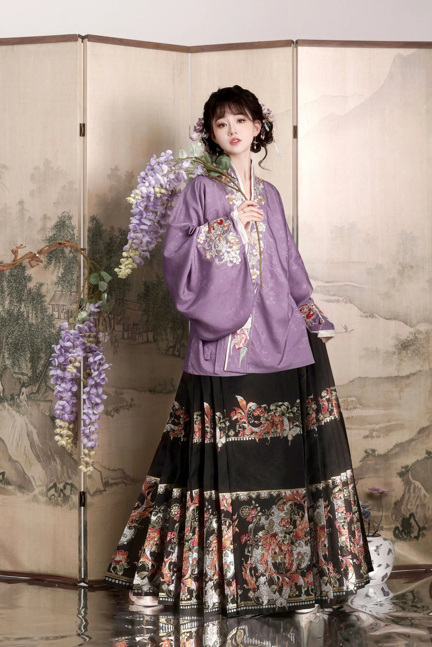 Autumn-Winter Daily Ming-Style Hanfu for Women