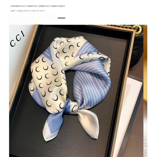 100% Premium Mulberry Silk Square Scarf 53cm | 12 Momme Luxury Silk Wrap