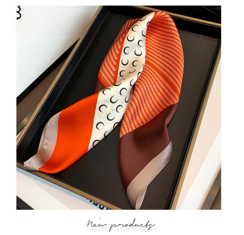 100% Premium Mulberry Silk Square Scarf 53cm | 12 Momme Luxury Silk Wrap