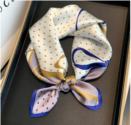 100% Premium Mulberry Silk Square Scarf 53cm | 12 Momme Luxury Silk Wrap