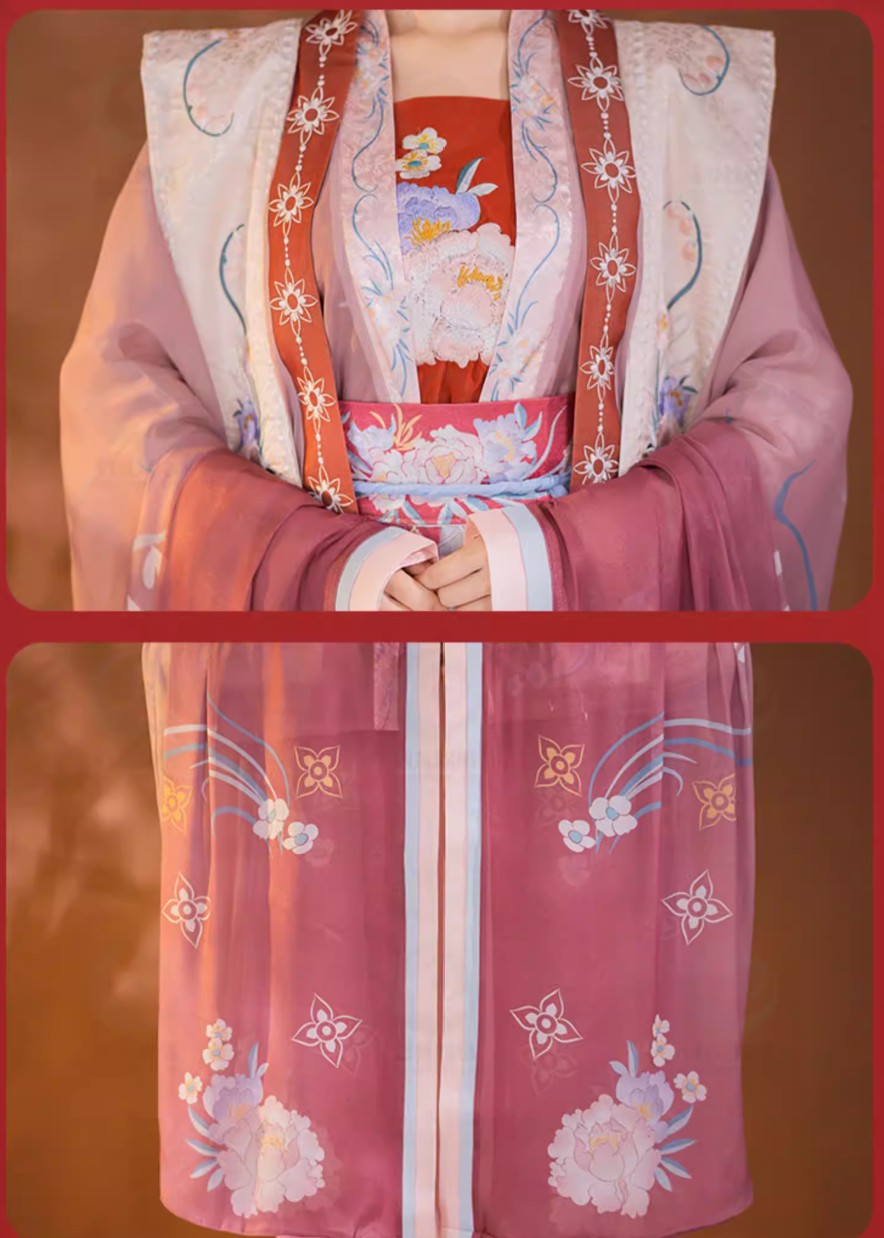 Song Dynasty Hanfu（Song Dynasty Xiapei 5-Piece Set）