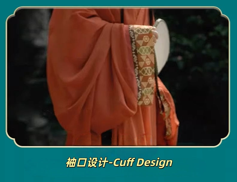 Gorgeous Women's Warring States Style Hanfu Robe