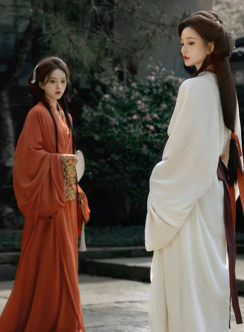 Gorgeous Women's Warring States Style Hanfu Robe