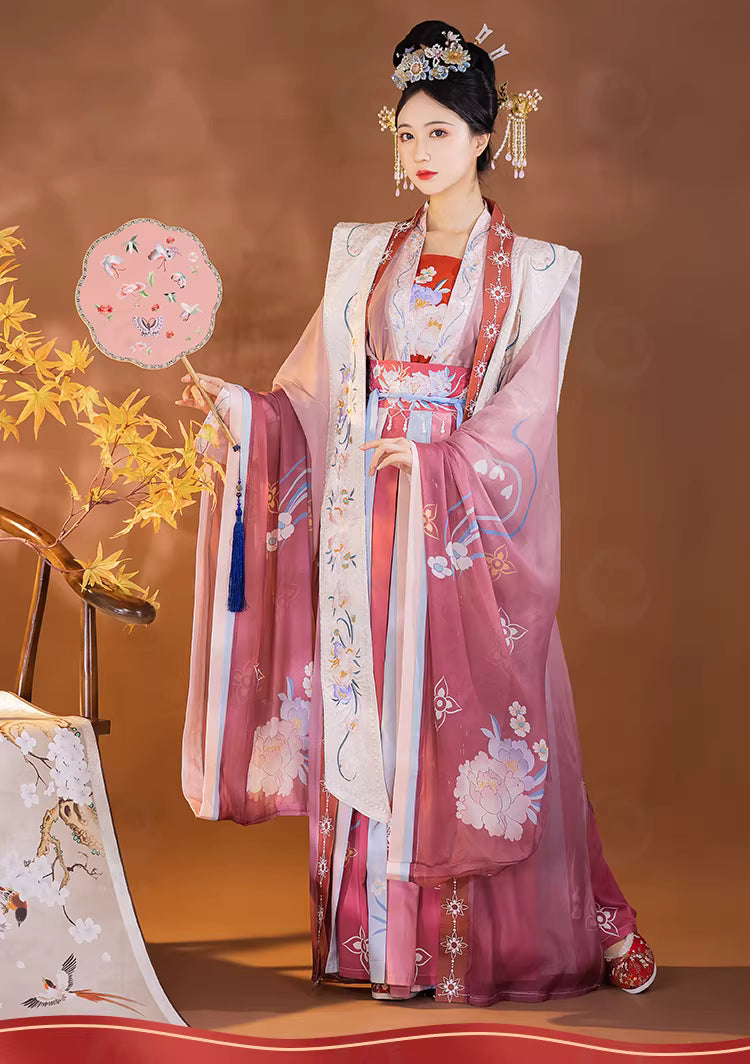 Song Dynasty Hanfu（Song Dynasty Xiapei 5-Piece Set）