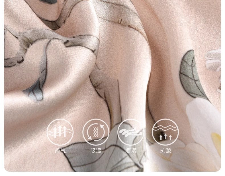 100% Mulberry Silk Scarf, 170*53cm Silk Scarf, 12 Momme-Smooth & delicate, lightweight & breathable