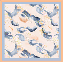 LAN SILK 2025 New 100% Mulberry Silk 65cm Charmeuse Silk Square Scarf