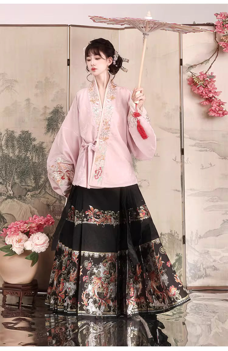 Autumn-Winter Daily Ming-Style Hanfu for Women