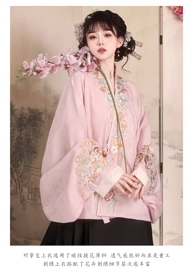 Autumn-Winter Daily Ming-Style Hanfu for Women