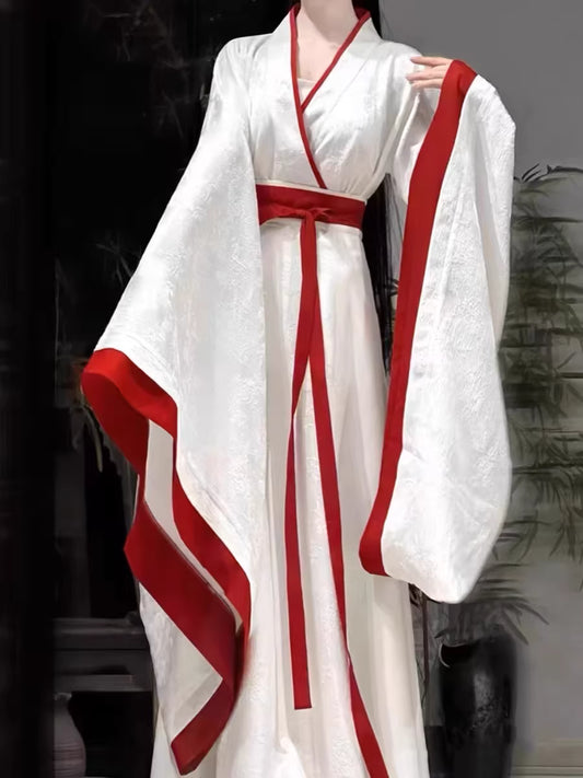 Gorgeous Women's Warring States Style Hanfu Robe