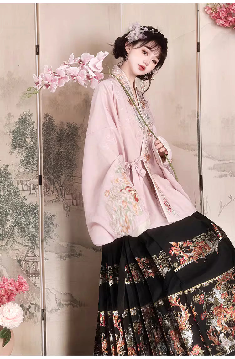 Autumn-Winter Daily Ming-Style Hanfu for Women