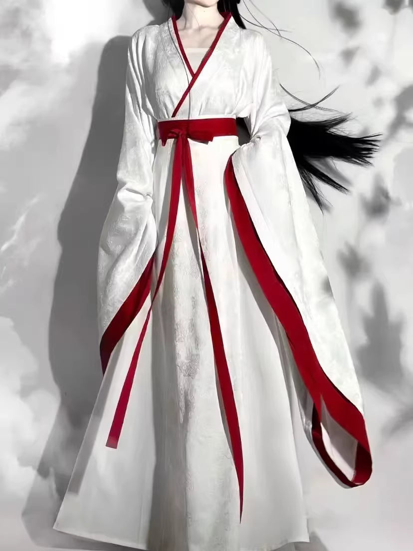 Gorgeous Women's Warring States Style Hanfu Robe