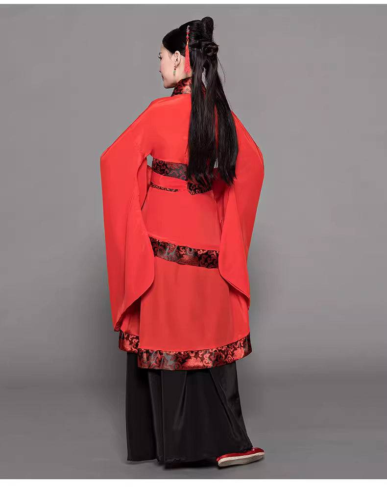 Han Dynasty Hanfu (simple, elegant, classic silhouette)